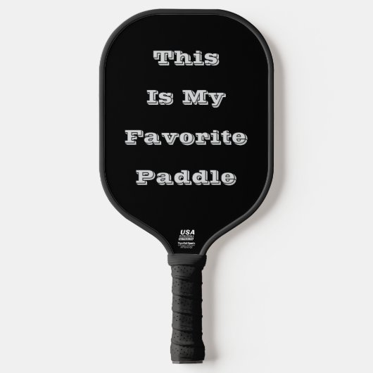 Dit is mijn favoriete pickleball paddle (Voorkant)