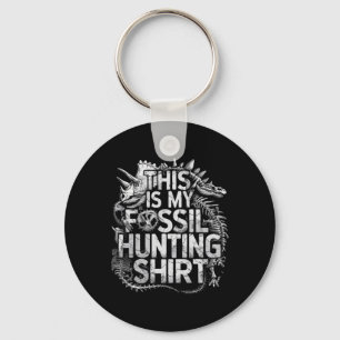 Dit is mijn fossielenjacht-Shirt Funny Paleontolog Sleutelhanger