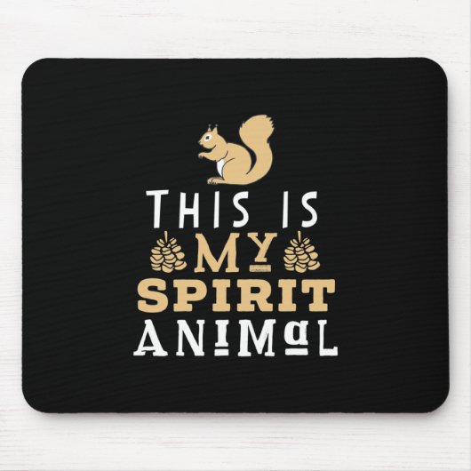 Dit is mijn geest muismat (Voorkant)