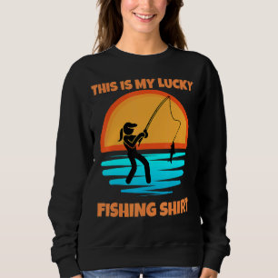 Dit is mijn gelukkig Geviste vrouwen Vist kleding Trui