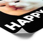 Dit is mijn gelukkige gezicht dat de kat Meme Sarc Poster (Hoek)
