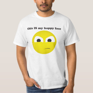 Dit is mijn gelukkige gezicht t-shirt