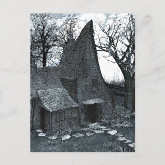 Dit is mijn gelukkige plaats Gothic Art Briefkaart