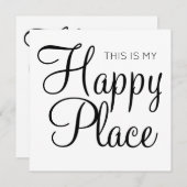 Dit is mijn gelukkige plek (Voorkant / Achterkant)