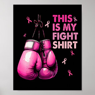 Dit is mijn gevecht tegen borstkanker Fighter Beli Poster