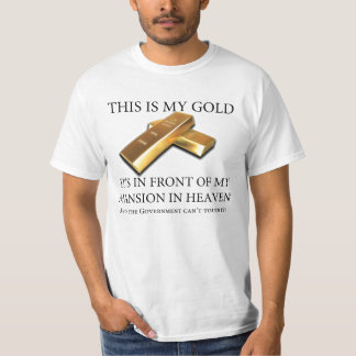 Dit is mijn goud t-shirt