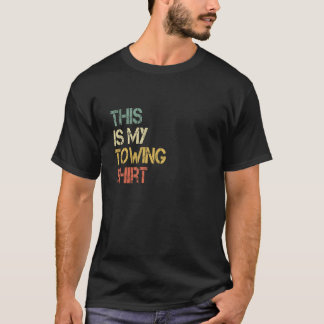 Dit is mijn grappige towing minimalist tow truck d t-shirt