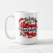 Dit Is Mijn Hallmark Film Kijkende Kerstmug