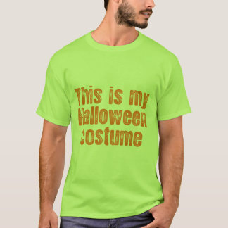 DIT IS MIJN HALLOEEN KOSTUOM T-SHIRT