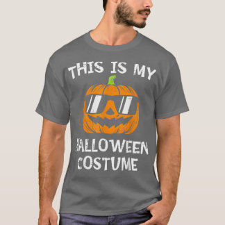 Dit is mijn Halloween Costume Pumpkin Mannen Toddl T-shirt