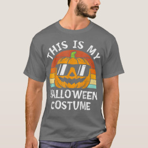 Dit is mijn Halloween Costume Pumpkin Mannen Toddl T-shirt