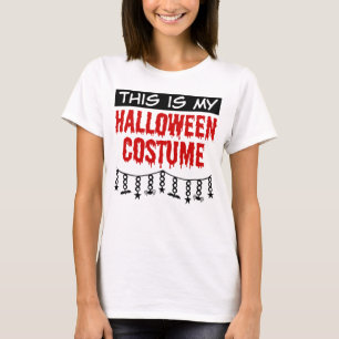 Dit is mijn Halloween Costume Spiders Bats T-shirt