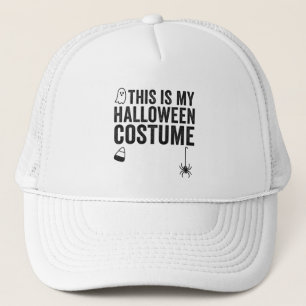 Dit Is Mijn Halloween Kostuum Grappige Geest Spin Trucker Pet