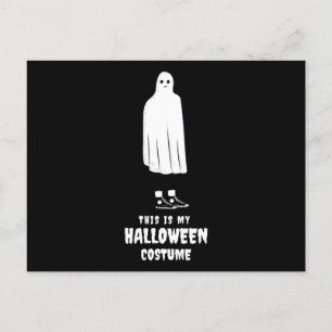 Dit Is Mijn Halloween Kostuum Grappige Halloween V Briefkaart