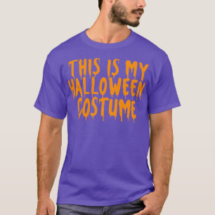 Dit is mijn Halloween kostuum Halloween Couples Co T-shirt