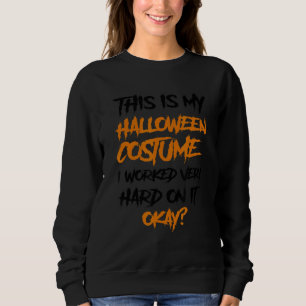 Dit is mijn halloween kostuum waar ik hard aan gew trui