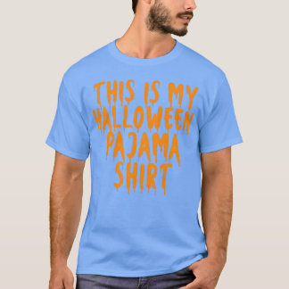 Dit is mijn Halloween pyjama Halloween Couples Vin T-shirt
