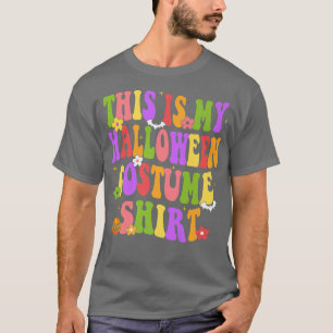 Dit is mijn halloween Shirt Women Funny Gro