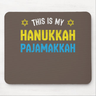 Dit is mijn hanukkah Pajamakkah, grappige Happy Ha Muismat