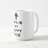 Dit is mijn Happy Face Koffiemok (Voorkant rechts)