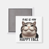 Dit is mijn Happy Face Magneet (Voorkant / Achterkant)