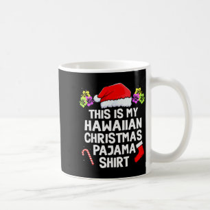 Dit Is Mijn Hawaiiaanse Kerst Pyjama Matching Fami Koffiemok