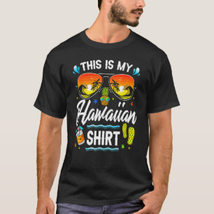 Dit Is Mijn Hawaiiaanse Luau Aloha Hawaii Strand A T-shirt
