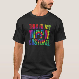 Dit is mijn Hippie Costume Halloween Easy Lazy Cos T-shirt