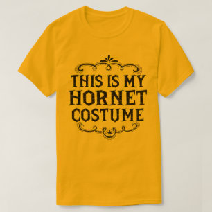 Dit is mijn hornet kostuum grappig luie Halloween T-shirt