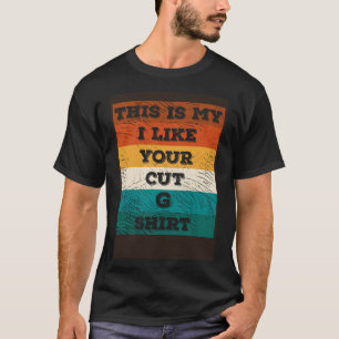 Dit is mijn ik hou van je gesneden G jeugd Kinder T-shirt