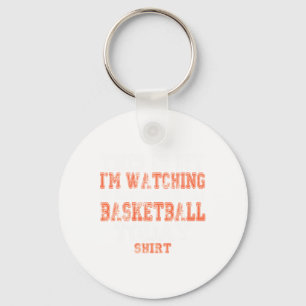 Dit is mijn ik kijk naar kleindochter die basketba sleutelhanger