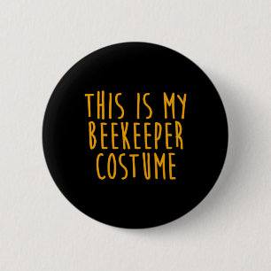 Dit Is Mijn Imker Kostuum Grappig Halloween Kinder Ronde Button 5,7 Cm