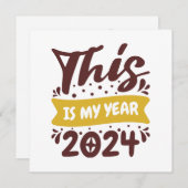 Dit is mijn jaar 2024 (Voorkant / Achterkant)