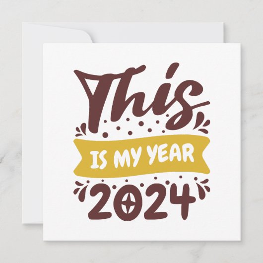 Dit is mijn jaar 2024 (Voorkant)