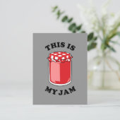 Dit is mijn jam briefkaart (Staand voorkant)
