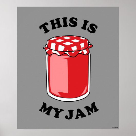 Dit is mijn jam poster (Voorkant)