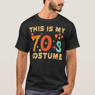 Dit is mijn jaren 70, jaren 70 themafeest t-shirt