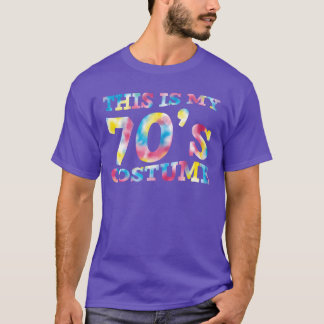 Dit is mijn jaren 70 kostuum 1970 vintage feest 19 t-shirt