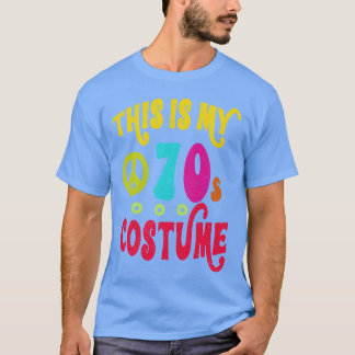 Dit is mijn jaren 70 kostuum grappig t-shirt