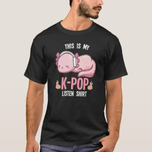 Dit is mijn K Pop Pajama Zuid-Korea K Pop T-shirt