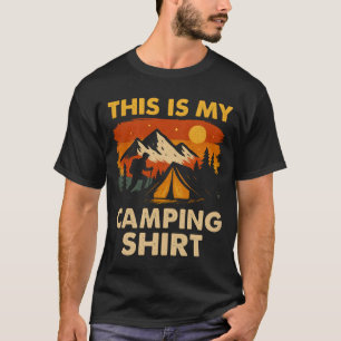 Dit Is Mijn Kampeer Shirt Wandeltocht Kampvuur Kam