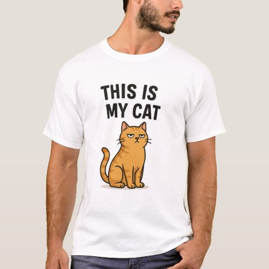 Dit is mijn kat - Grappig Cat Lover T-shirt (Voorkant)
