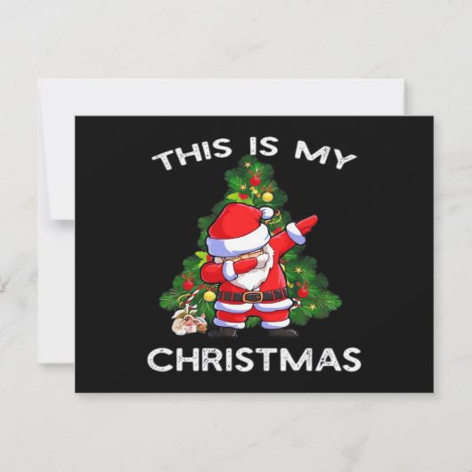 Dit is mijn kerst grappige kerstman (Voorkant)