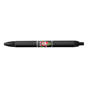Dit is mijn kerst grappige kerstman zwarte inkt pen