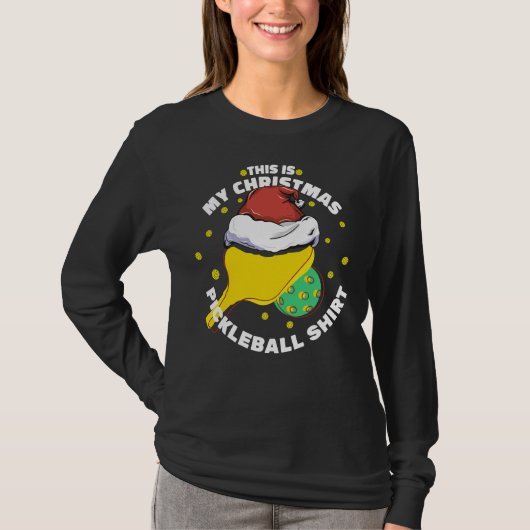 DIT IS MIJN KERST PICKLEBALL SHIRT (Voorkant)