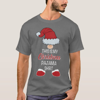 Dit is mijn Kerst Pijama Grappige Kerstmis T-shirt