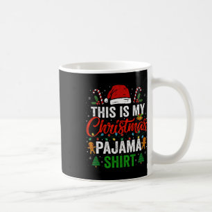 Dit Is Mijn Kerst Pyjama Leuke Kerst Pjs Mannen Vr Koffiemok