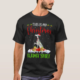 Dit is mijn kerst pyjama Shirt Dalmatische hond XM