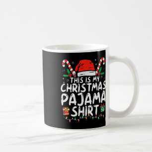 Dit Is Mijn Kerst Pyjama Shirt Grappige Kerst Pjs Koffiemok