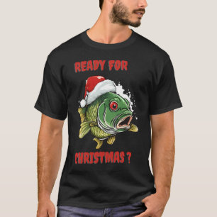 Dit Is Mijn Kerst Pyjama Vissen Kerstmis Vader Man T-shirt